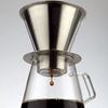 Picture of KINTO CARAT COFFEE DRIPPER & POT 免濾紙金屬濾杯+耐熱玻璃咖啡壺組(2-4人份)